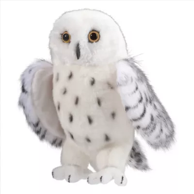 Douglas LEGEND SNOWY OWL Plush Toy 10 Inch Stuffed Animal Hedwig Potter Owl NEW • $23.45