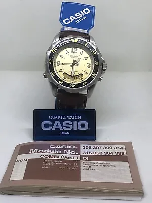 Vintage Casio Digital/Analog Watch Smiley AD-520 (388) Japan  NOS • $249