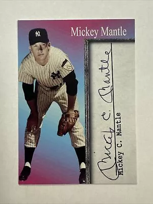 Mickey Mantle - Yankees Legend - Facsimile Autograph • $5.99