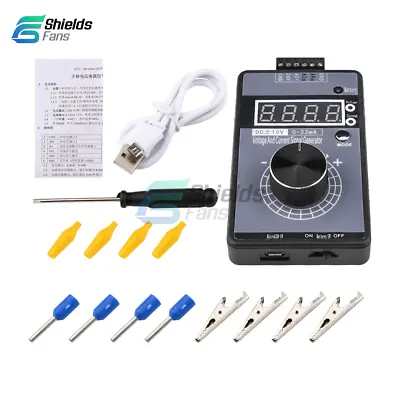 High-precision Handheld Signal Generator ±0-5-10V+ 0-4-20mA Analog Calibrator • $22.01