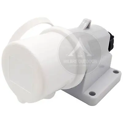 Surface Mounted 240v Mains Electrical Inlet Socket Campervan Caravan Motorhome • £12.95