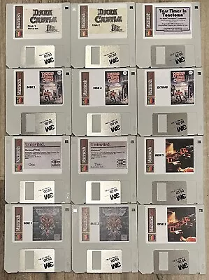 Vintage Apple Macintosh Classic 512k(e) Game Pack 1 On New 400K/800K DD Disks • $42.99