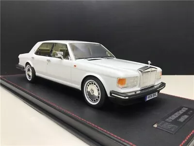 VAV 1/18 1985 Rolls Royce Silver Spur II White LWB Sedan From Limited • $299