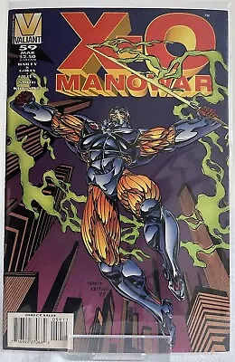 X-O Manowar #59 Cover A Valiant Comics March 1996 • £3.95