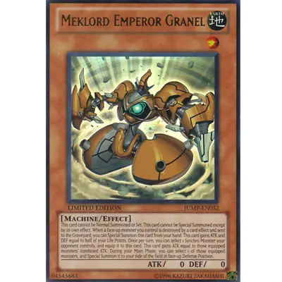 Meklord Emperor Granel - JUMP-EN052 - Ultra Rare - Limited Edition • $1.50