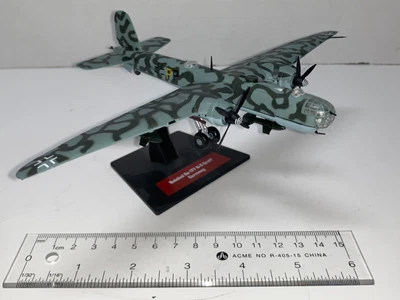 $13.07 • Buy Altaya 1/144 Heinkel He-177 A-5 Greif With Fritz-X Glider Bombers, Luftwaffe