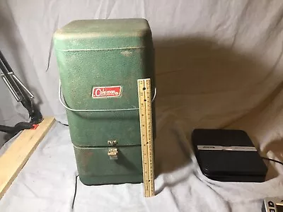 Vintage Coleman Lantern Metal Case Only Minor Rusting • $79.99