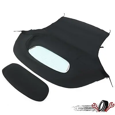 Convertible Soft Top W/Heated Glass Window For Mitsubishi Eclipse 1995-1999 • $175.99