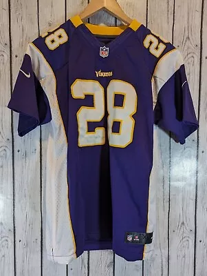 Nike On Field Minnesota Vikings #28 Adrian Peterson STITCHED Jersey Youth XL • $15.88