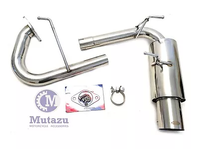 Mutazu Aggressive Axle-Back Exhaust Muffler For 1999-2005 Mazda Miata NB T-304:A • $259