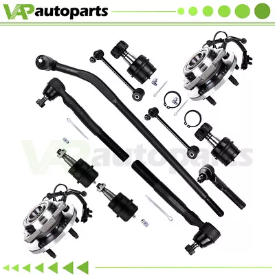 12x Steering Tie Rod End Ball Joint Wheel Bearning Hub For 07-16 Jeep Wrangler • $174.49