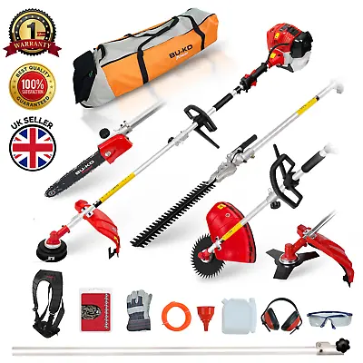 BU-KO Multi Functional Garden Tool 52cc Long Reach Petrol With Tool Bag • £219.99