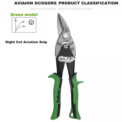 1/3X Aviation Tin Snips Sheet Straight Left Right Cut Heavy Duty Shear Scissors • $10.49