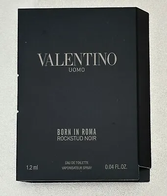 Valentino Uomo Born In Roma Rockstud Noir 1.2ml • $12.49