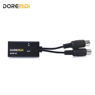 DOREMiDi MIDI To Wireless Bluetooth MIDI Adapter BLE MIDI Cable All MIDI Message • $29.99