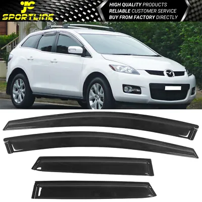 Fits 08-12 Mazda CX7 Window Visors Acrylic 4Pcs Set • $28.36