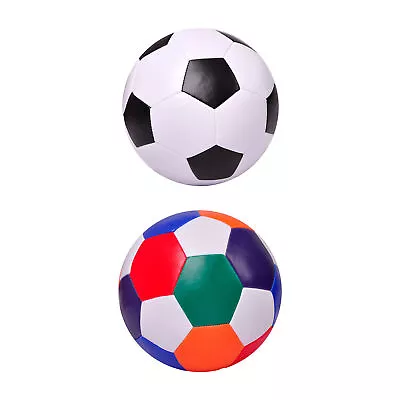 Soft Soccer Ball Indoor Sports Stuffed Soccerball For Kids Mini Elastic Football • $14.91