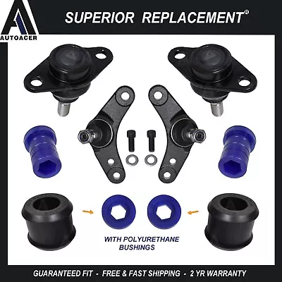 Front Lower Control Arm Poly Bushings & Inner + Outer Ball Joints For Mini 02-08 • $114