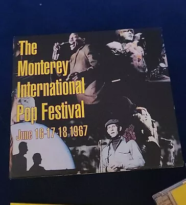 The Monterey International Pop Festival June 16-17-18 1967 [Box] By Various... • $54.95