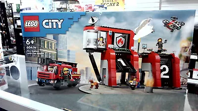 LEGO 60414 City Fire Station With Fire Engine (Brand New Sealed) • $120