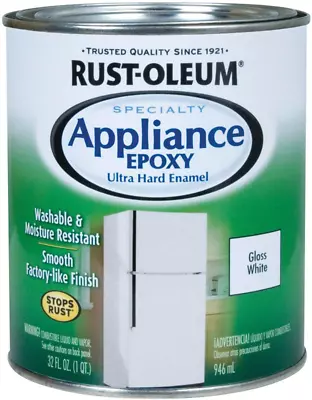 Rustoleum 241168 Quart White Appliance Epoxy Paint • $43.51