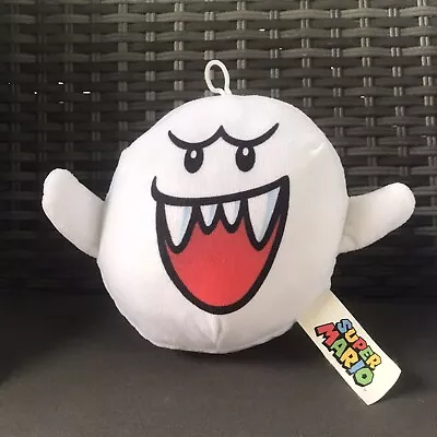 Super Mario Ghost Boo Soft Plushie Plush Stuffed Toy - 6” • $8.99