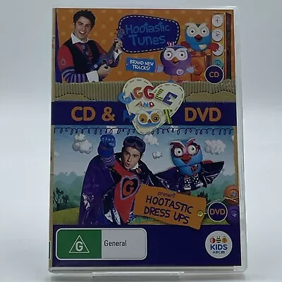 Giggle & Hoot Hootastic Dress Ups/ Hootastic Tunes DVD And CD Region 4 PAL • $8.95