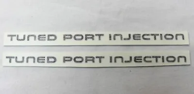 $34.95 • Buy 1985-1990 Camaro IROC-Z Z28 RS TPI Tuned Port Injection Rocker Decals Pair BLACK