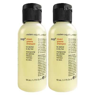 Mop Mixed Greens Shampoo Normal To Dry Hair 1.7 Fl Oz (Pack Of 2) • $9.99