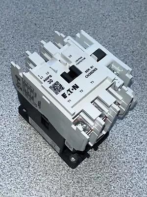 NEW EATON CN35DN3 LIGHTING CONTACTOR 3 POLE 30A 120V Coil C320KGS1 Aux CN35DN3AB • $209.95