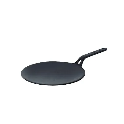 Meyer Pre-Seasoned Cast Iron Flat Dosa Roti Tawa 26cm Black- Free Shipping • $73.46