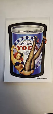 Lost Wackys 2020 - Light N' Dizzy Yoga - Pinup - Wacky Packages • $5.25