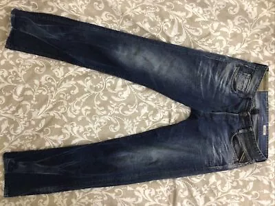 REPLAY Men Newdoc Straight Leg Jeans Size W32 L34 • £19.99