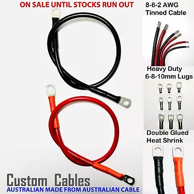$15.73 • Buy Battery Cable Car Boat Marine Inverter RV Solar, 2 AWG, 6 AWG, 8 AWG 0.25 To 2 M