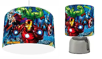 MARVEL AVENGERS Choose From Ceiling Light Shade  11    Touch Lamp Or Bundle  • £21.99