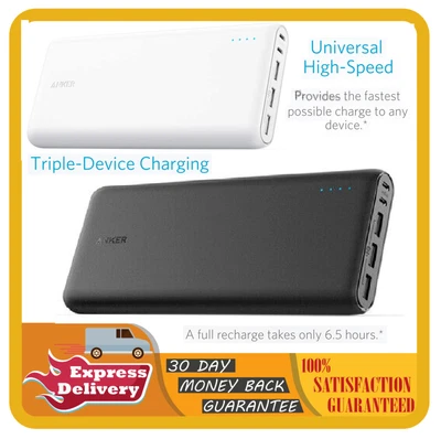$110.99 • Buy Anker Power Bank, PowerCore 26800mAh Portable Charger | BLACK | FREE SHIPPING