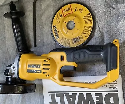 Dewalt DCG412 20V MAX Cordless Battery Angle Grinder 4 1/2  New FREE SHIPPING  • $89.98