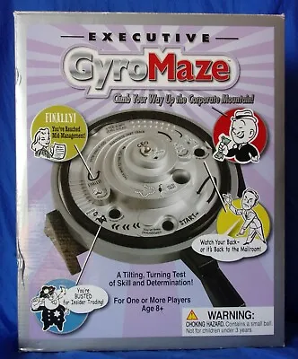 Executive GyroMaze Tilting Turning Test Of Skill Determination Marble Maze Game • $12.98