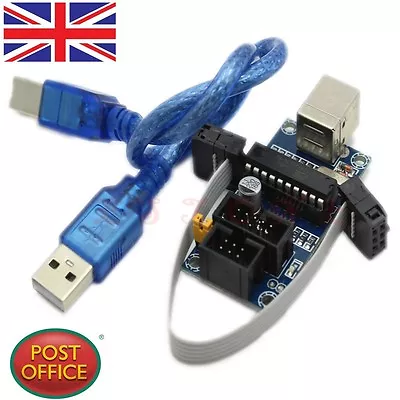 £7.99 • Buy USBtinyISP AVR ISP Programmer For Arduino Bootloader Meag2560 Uno R3