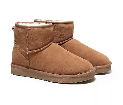 $49.99 • Buy UGG Classic Ankle Boots- Australian Wool Water Resistant Anti-Slip Men's Women's