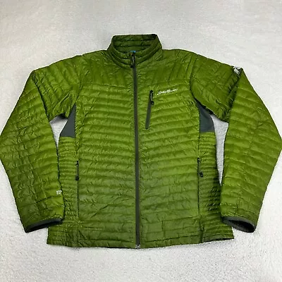 Eddie Bauer Men’s Stormdown 800 Packable Puffer Jacket Green Size Small • $42.50