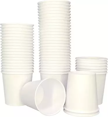 Paper Cups Disposable Hot Coffee Cups (50 4 Oz.) • $13.88