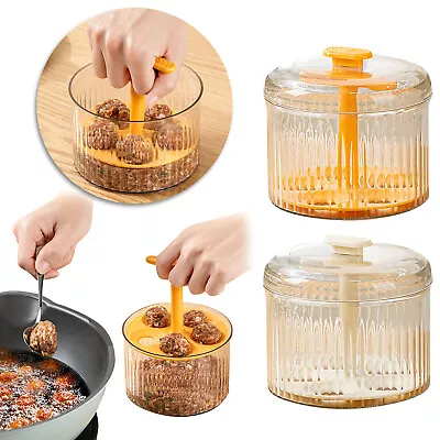 Quintuple Meatball Maker With Container Kitchen Meat Baller Maker Press Tool • $6.50