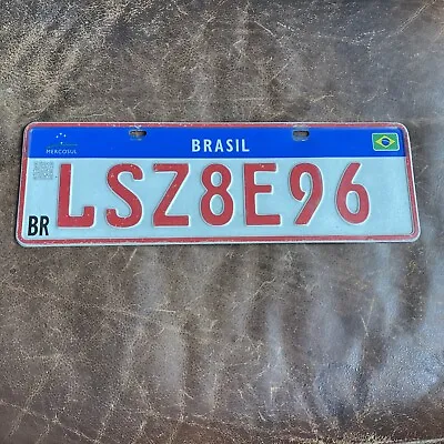 Brazil ￼MERCOSUL License Plate. Commercial Vehicle 🇧🇷 Brazilian MIGUEL PEREIRA • $89.95