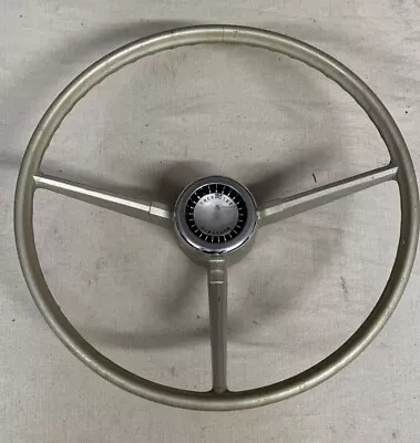 $250 • Buy 1967 1968 Chevy Truck Deluxe Steering Wheel Horn Cap Button 67-68 C10 Pickup