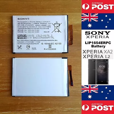 $26 • Buy GENUINE SONY Xperia XA2 / L2 Battery LIP1654ERPC 3300mAh - Local Seller