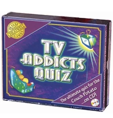 £9.99 • Buy TV Addicts Quiz Audio CD Game By Cheatwell Free UK PP