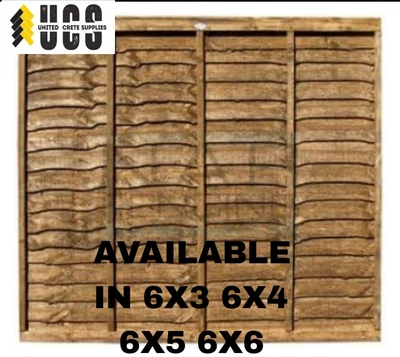 £25.99 • Buy WANEY LAP FENCE PANELS SPECIAL OFFER PRICES! VARIOUS SIZES!6x3,6x4,6x5,6x6