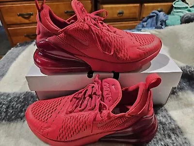 - Nike Air Max 270 University Red Size 9  • $110