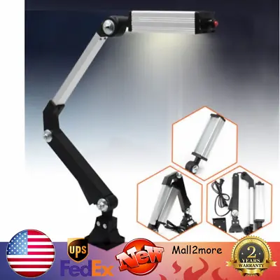 6000K LED Worktable Light Bench Milling Machine Work Light Swing Arm Lamp Light • $31.36